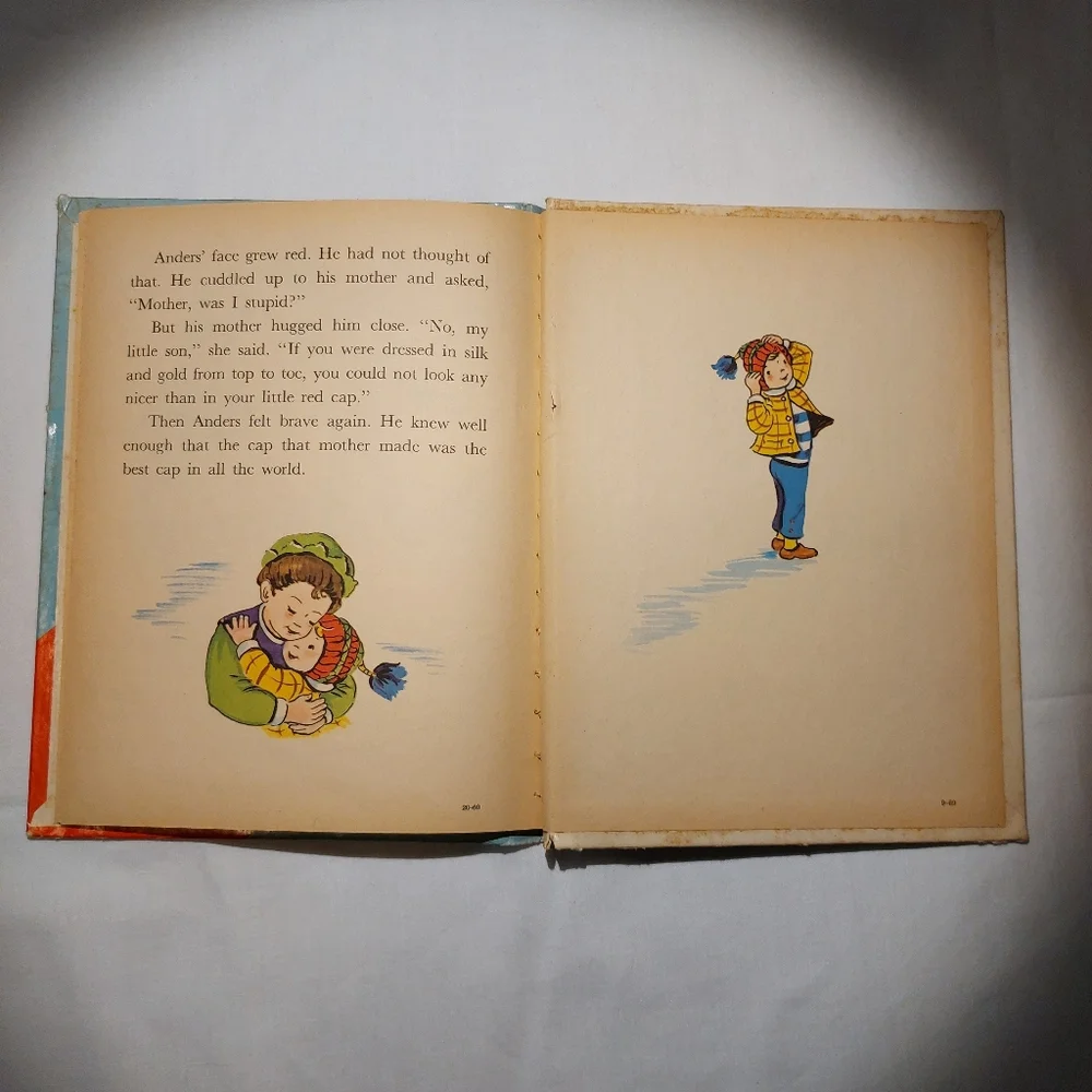 The Cap That Mother Made 1967 Vintage Book Swedish Fairy Tale